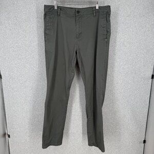 Vuori Mens All Ways Chino Size 34 Shale Gray Casual Active Classic Work Office